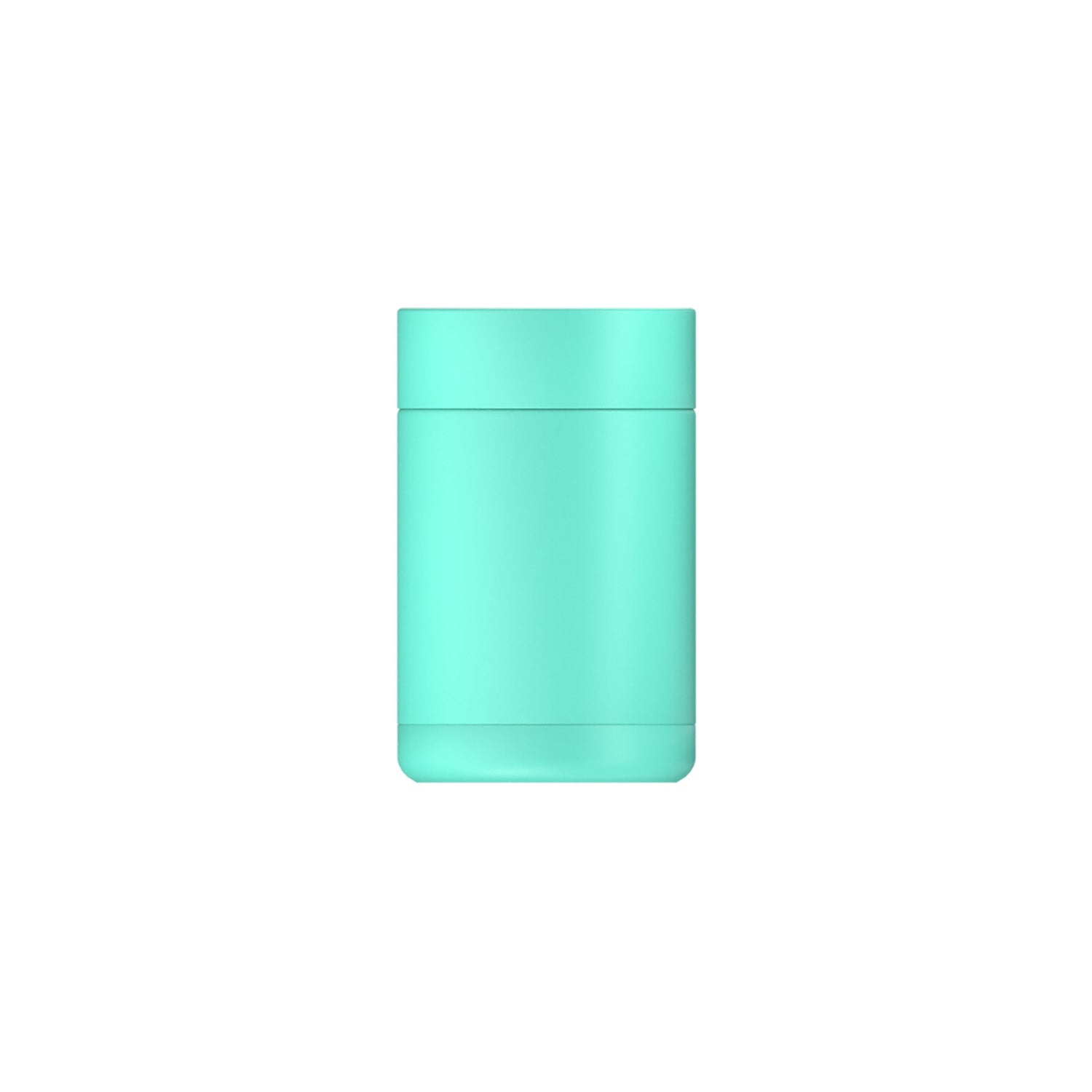 Image of El Fluye Can Cooler 355 ml mantiene tus bebidas frías por más tiempo, ideal para la playa, campo, reuniones y más. Color Lagoon.